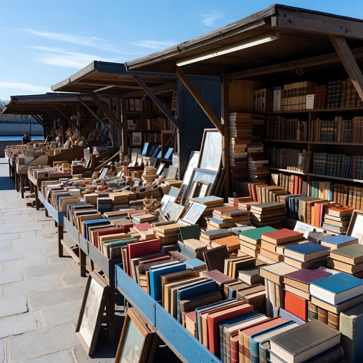 Marché aux livres d'occasion