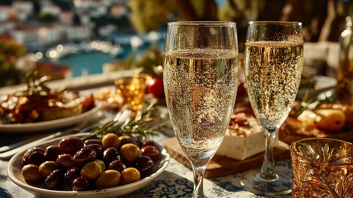 Apéro entre vignes et piscine