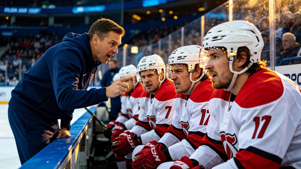 Hockey sur glace, match d'exhibition