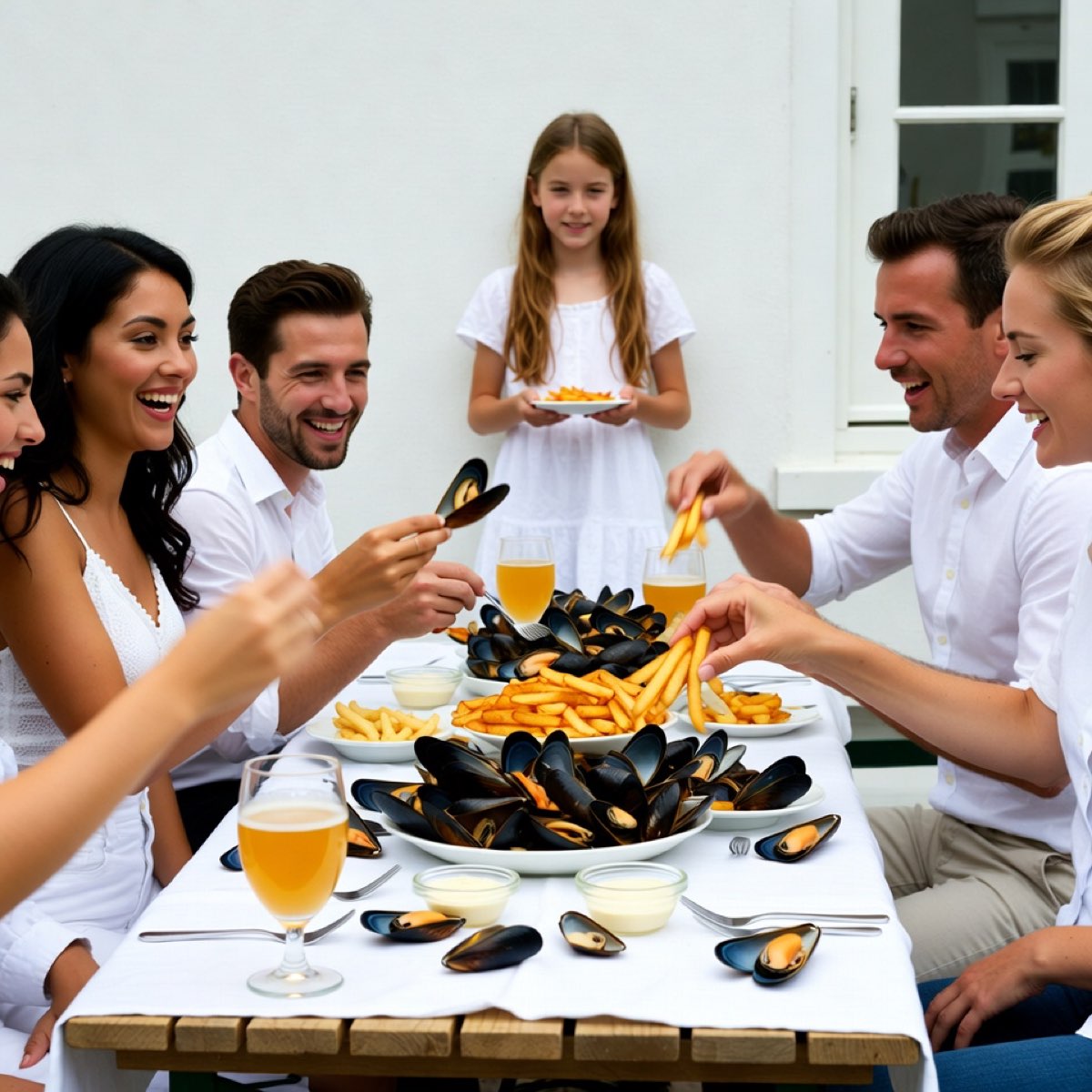 Soirée dansante moules-frites