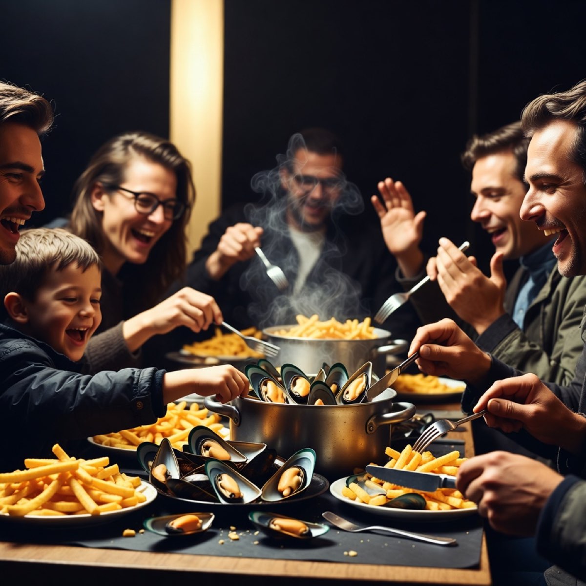 Soirée moules frites et concert du littoral