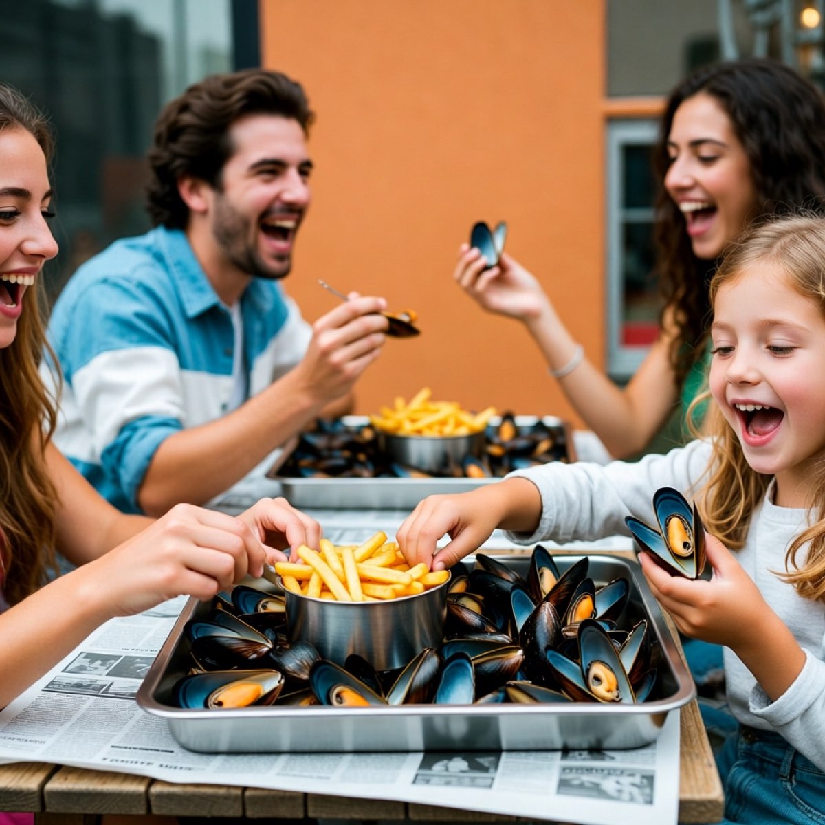 Soirée moules-frites du Ski Club !