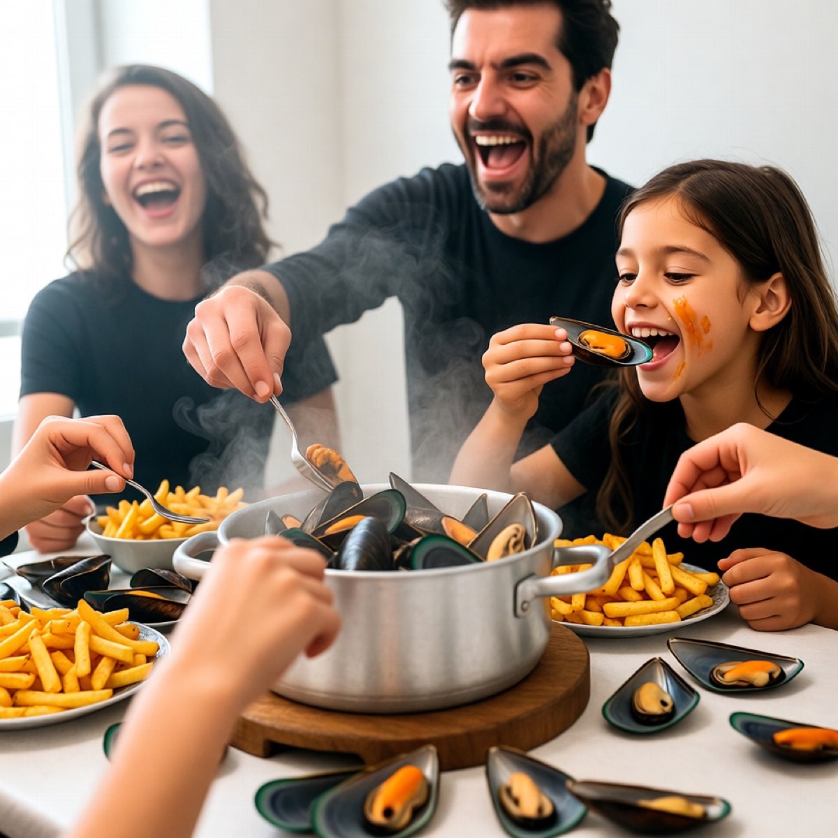 Soirée moules-frites