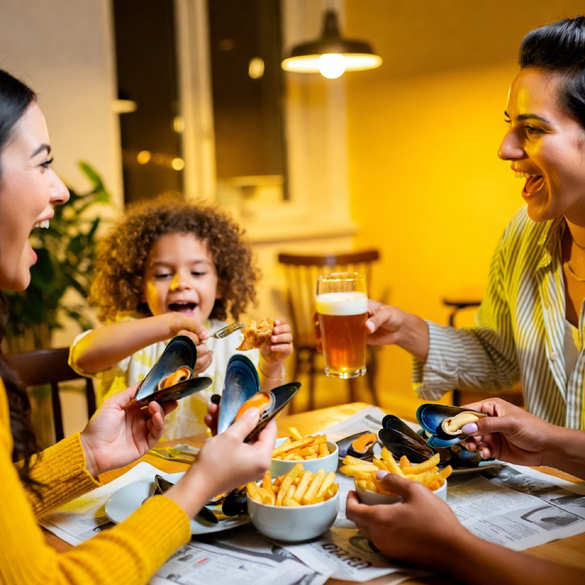 Soirée moules frites & musique live