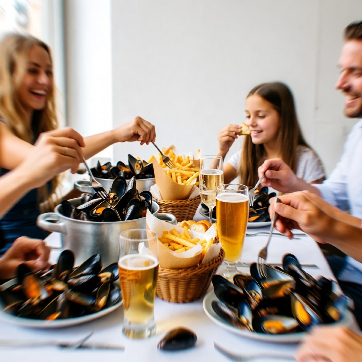Soirée moules-frites