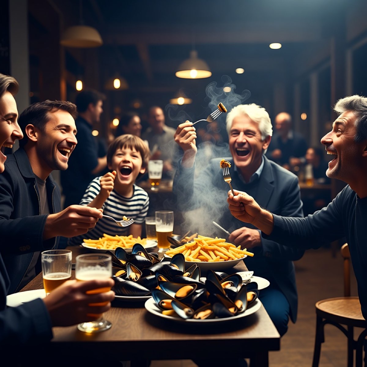 Soirée moules frites