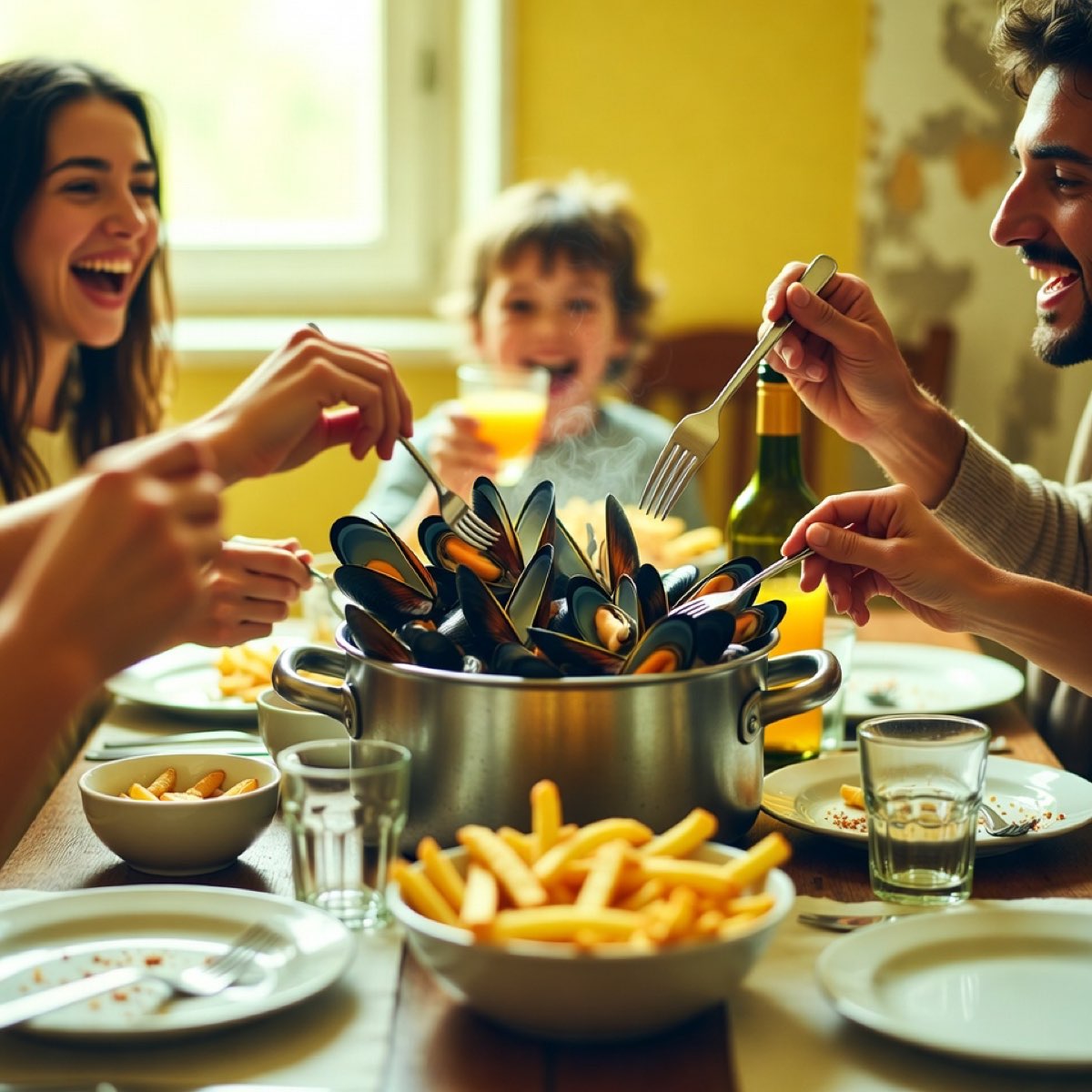 Soirée moules frites
