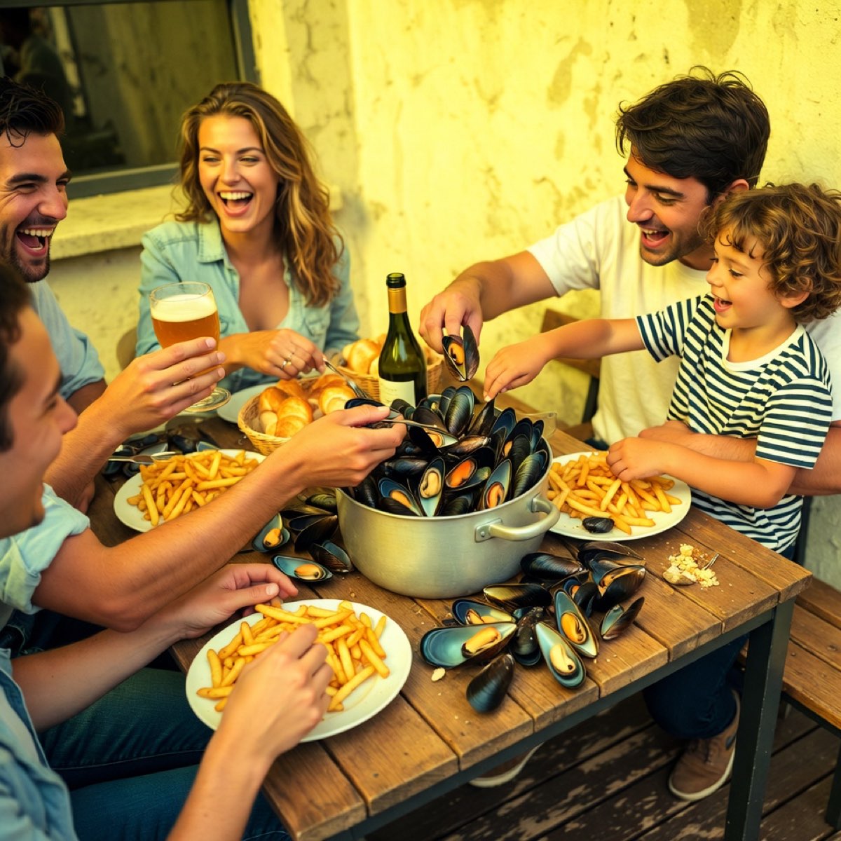 Soirée moules frites