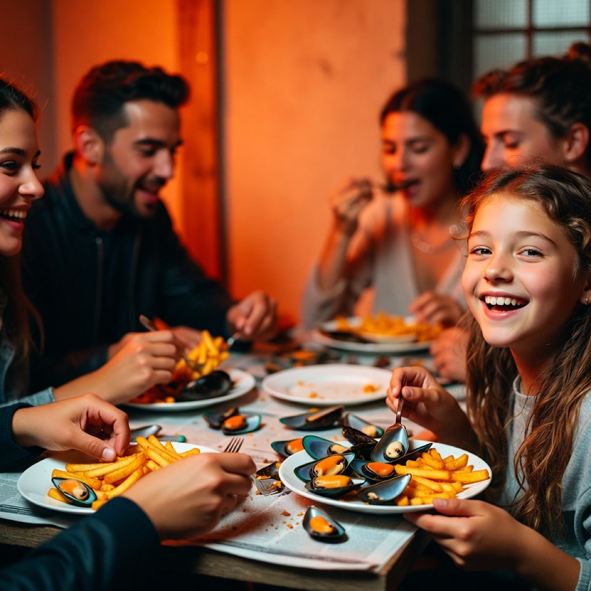 Soirée dansante et moules frites du jumelage Fouesnant-Meerbusch