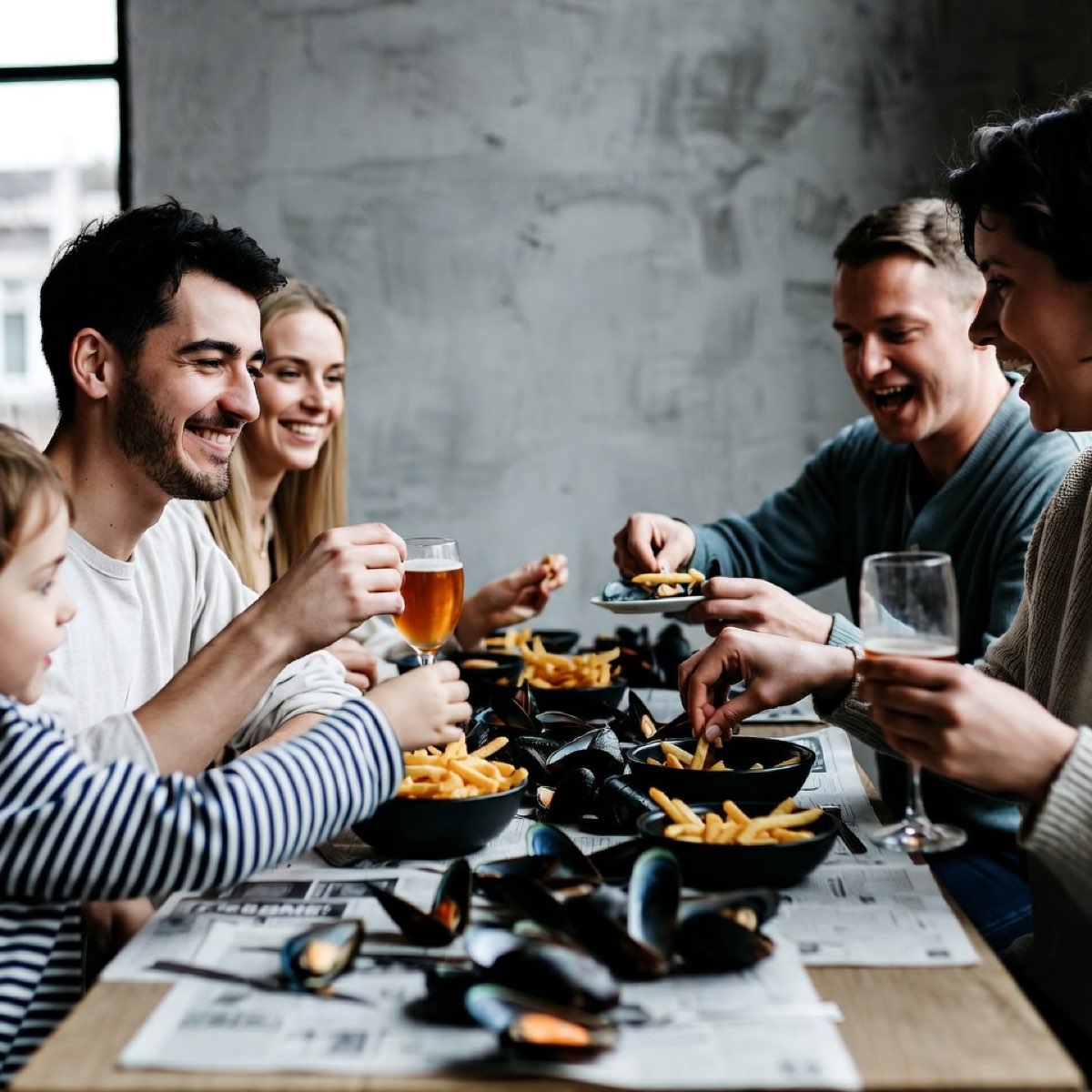 Concert et soirée moules frites - Guinguette de l'Auberge du Prieuré