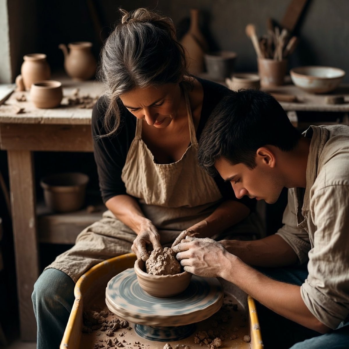 Stage de poterie de 3h à l'Atelier Pascal Durot