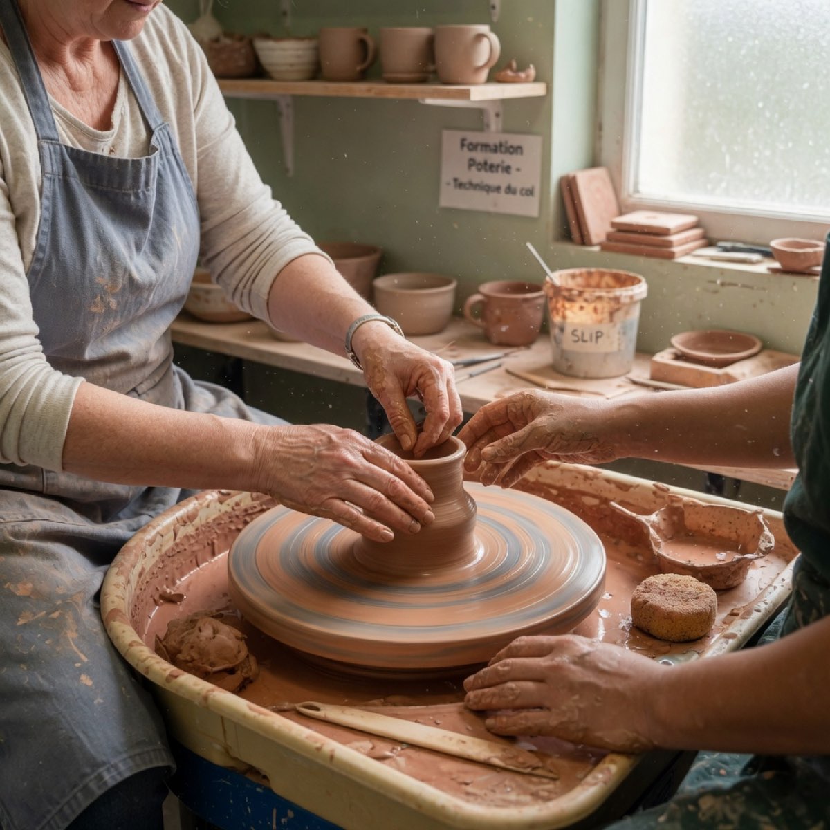 Stage de poterie de 6h à l'Atelier Pascal Durot